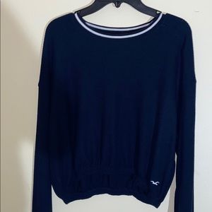 Navy blue Hollister sweater